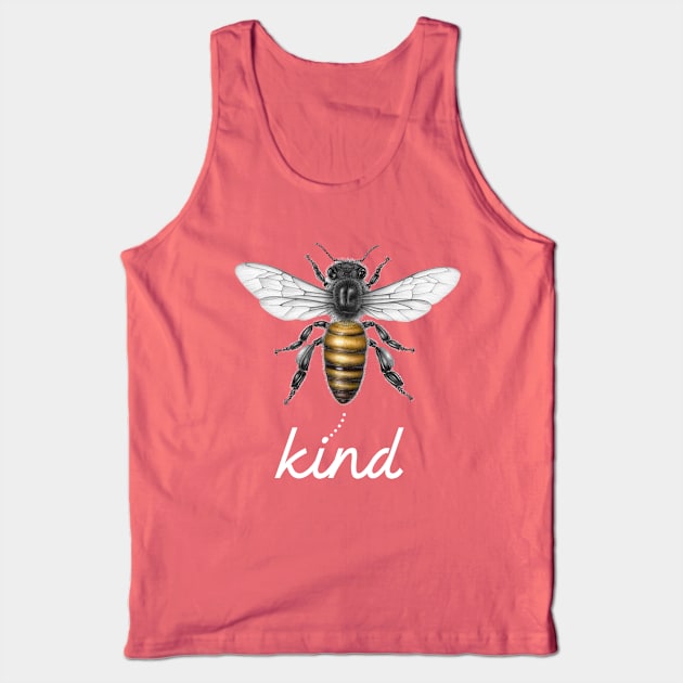 bee kind yellow Tank Top by rsclvisual